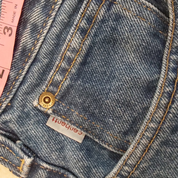 Carhartt Mens Relaxed Straight Jeans Size 42x30 - Picture 8 of 12